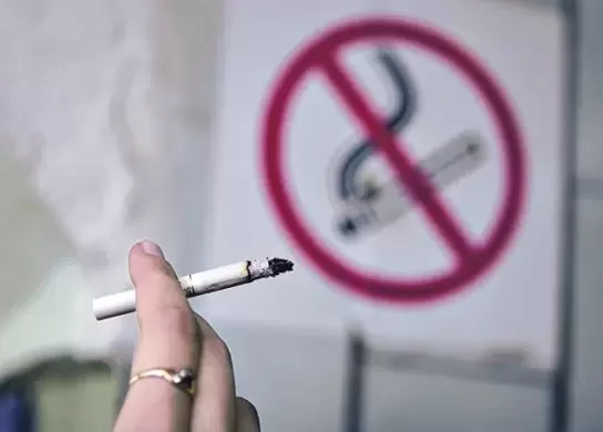 erretzea baimenduta dago sarreran